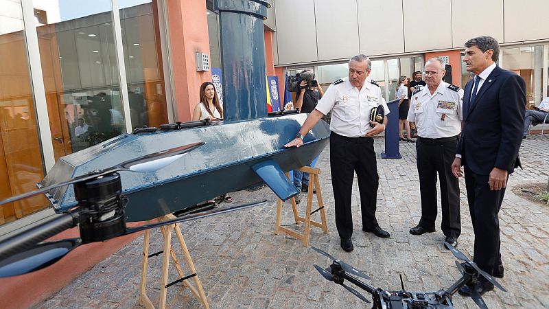Golpe al narcotráfico: la policía incauta en el Campo de Gibraltar drones submarinos que pueden transportar 200 kilos de droga