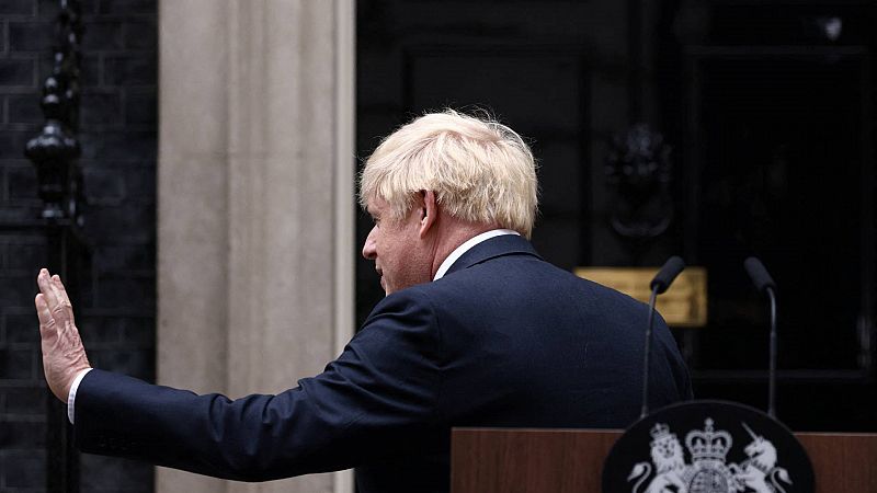 Pandemia, 'Brexit' y escndalos: cronologa de tres aos de Boris Johnson en Downing Street