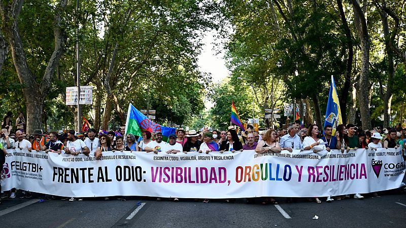 Así te hemos contado la marcha multitudinaria y reivindicativa del Orgullo 2022 en Madrid