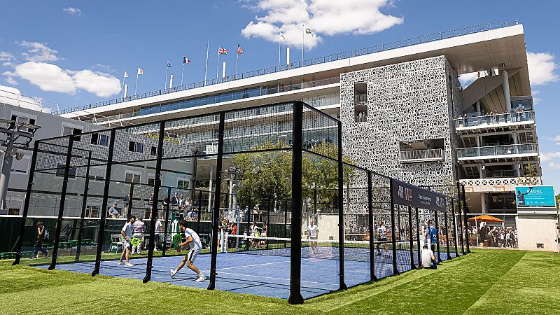 El pádel da un nuevo paso jugando su primer 'Grand Slam' en Roland Garros