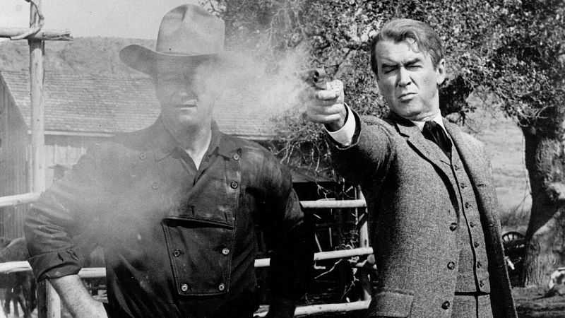 John Ford rodó 'El hombre que mató a Liberty Valance' en blanco y negro, ¿por qué lo hizo?