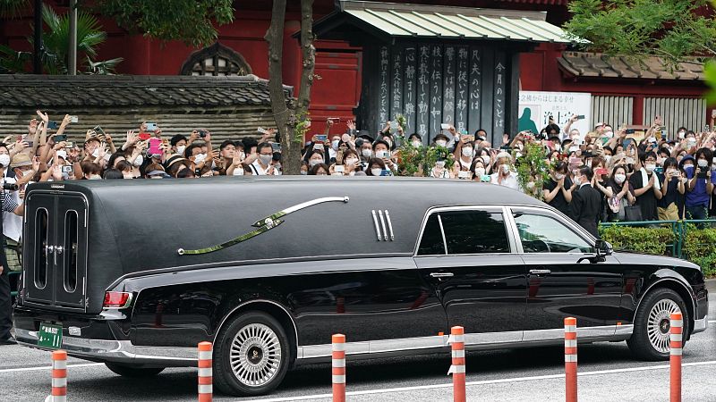 Japón despide a su ex primer ministro Shinzo Abe