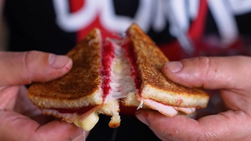 Receta de sándwich con remolacha y membrillo al estilo Gipsy Chef