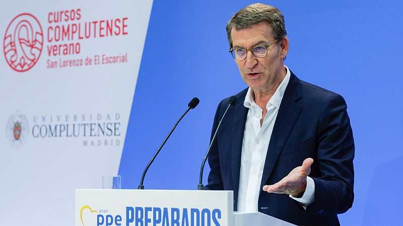 Feijóo critica la "podemización" de Sánchez y reivindica al PP: "España necesita un gobierno para la próxima era"