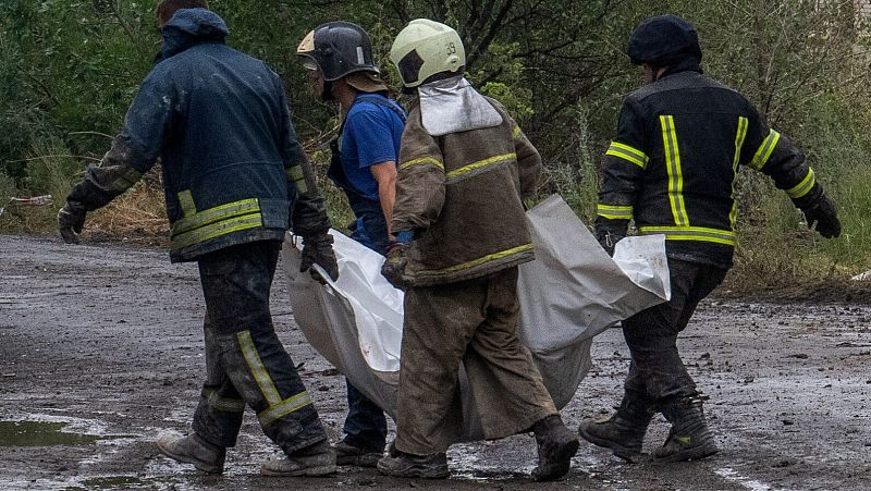 Al menos 47 civiles muertos en el ataque ruso a Chasiv Yar, en la región de Donetsk