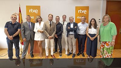 RTVE, UER y Voxovation exploran vas de colaboracin para llevar la marca Eurovisin a Latinoamrica