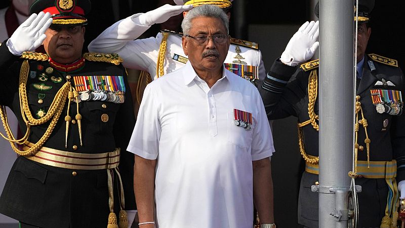Rajapaksa renuncia a la Presidencia de Sri Lanka