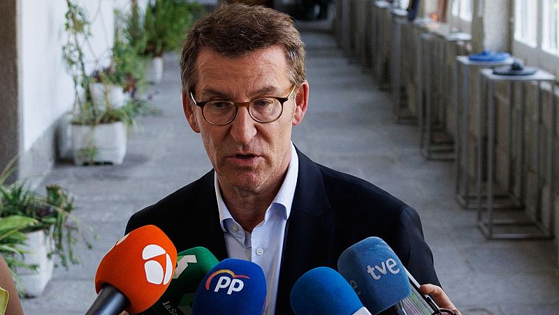 Feijóo asegura que Sánchez será presidente "durante el tiempo que quiera" Aragonès