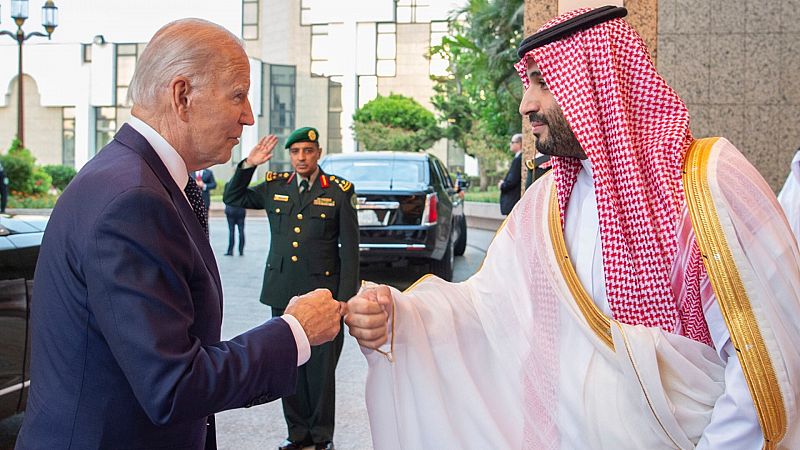 La prometida de Khashoggi dice que Biden tiene las manos "manchadas de sangre" de las víctimas del régimen saudí