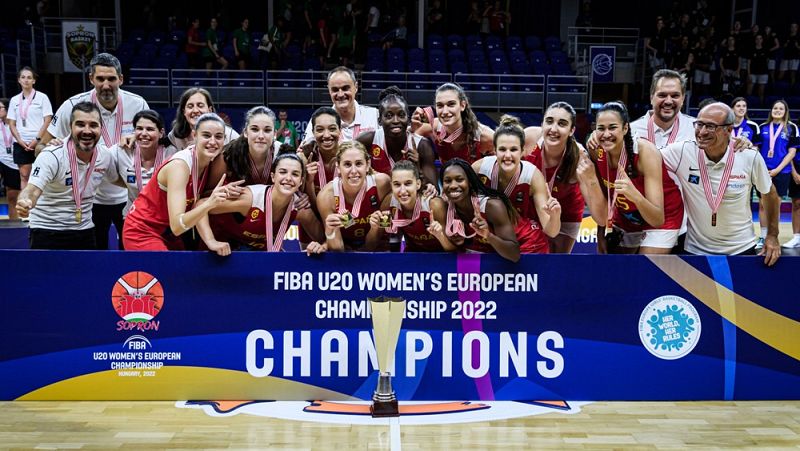 España sub-20 se lleva el oro con una victoria agónica ante República Checa