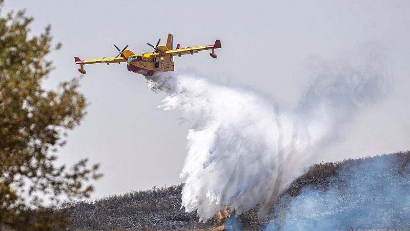 Incendios en España, 18 de julio | El fuego avanza sin contol en Zamora avivado por los fuertes vientos