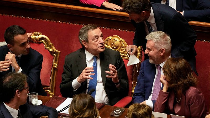 Italia se asoma a unas elecciones anticipadas: Draghi pierde el apoyo de sus socios de coalición