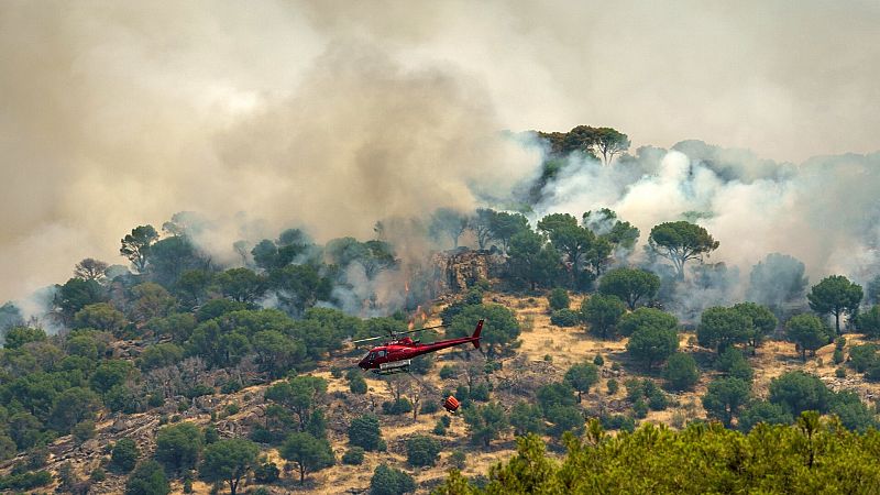 Incendios activos en España, en directo | Dan por estabilizado el incendio de Ateca y los vecinos desalojados regresan a sus casas