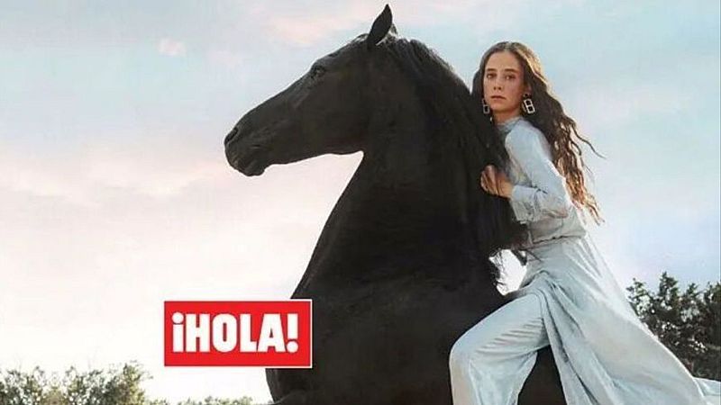 El caballo de Victoria Federica es modelo y famoso... Estas son las fotos más espectaculares de Napoleón