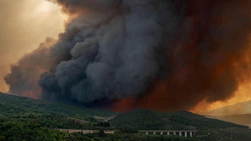 El peligro de respirar el humo de los incendios: de quemaduras en los pulmones a irritación en los ojos