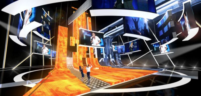 Así será el escenario de Moscú 2009