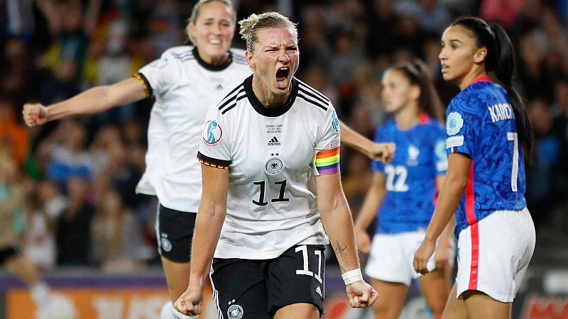 Francia cae en la trampa de Popp y Alemania disputará la final de la Eurocopa