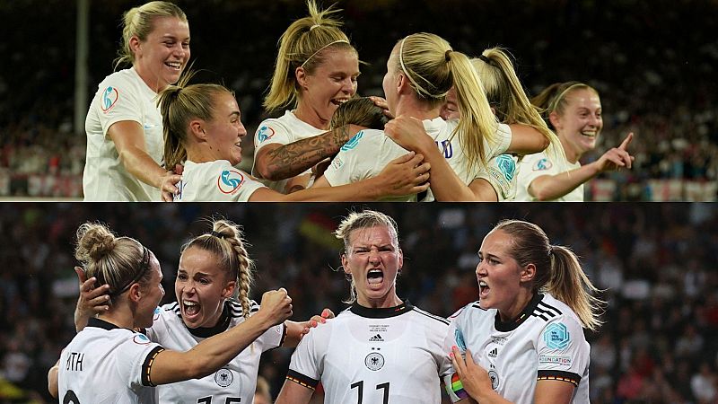 Inglaterra - Alemania: La reina de Europa desaf�a a la anfitriona en Wembley