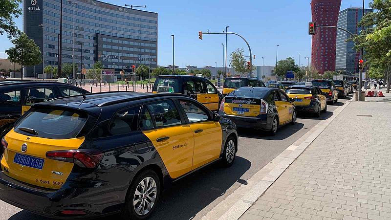Noves microparades de taxis per reduir els viatges "en buit"