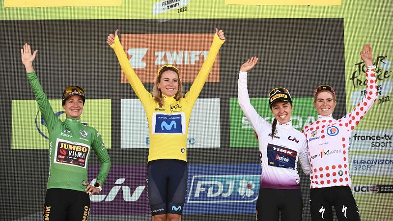 Wiebes, Vos y Vollering, otras ganadoras de un Tour que encumbró a Van Vleuten