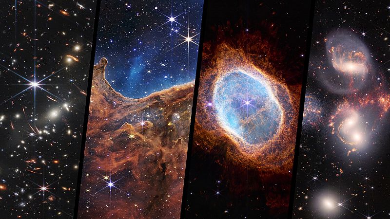 Descubre las mejores fotos tomadas por el telescopio James Webb en el Día de la Fotografía
