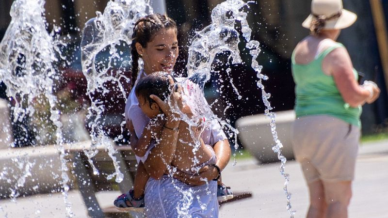 Tormentas vespertinas y más de 40 grados en el quinto día de la tercera ola de calor