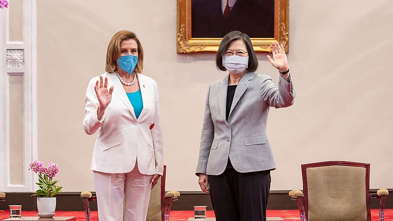 Pelosi se marcha de Taiwán tras su polémica visita que ha indignado a China: "EE.UU. no os abandonará"