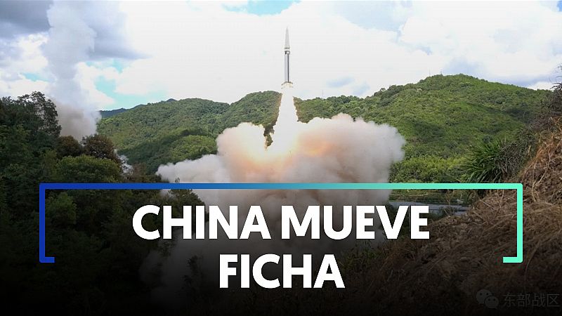 China comienza maniobras militares "sin precedentes" alrededor de Taiwán