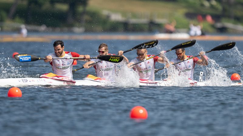 Dos oros más para España: el K4 de Craviotto, Arévalo, Cooper y Germade y el C2 de García y Martínez