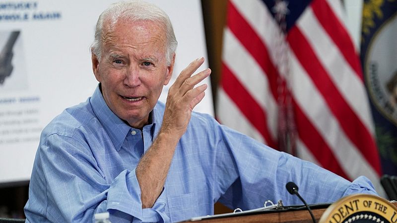 Biden dice estar "preocupado" por "los movimientos de China" alrededor de Taiwán