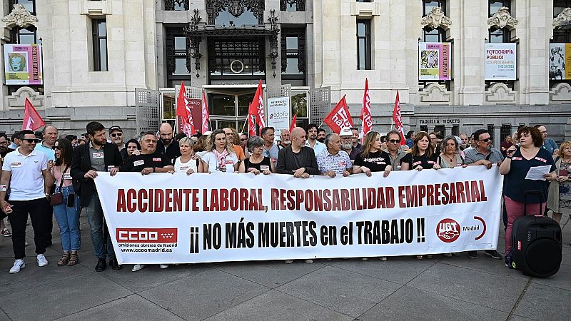 Los accidentes de trabajo mortales suben un 18 %, con 394 fallecidos hasta junio