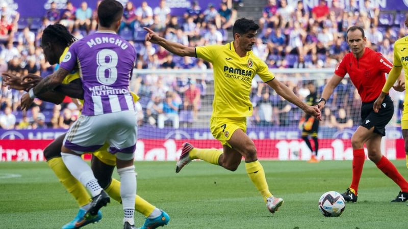 El Villarreal amarga el regreso a Primera del Valladolid