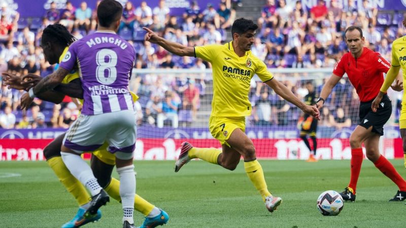 El Villarreal amarga el regreso a Primera del Valladolid