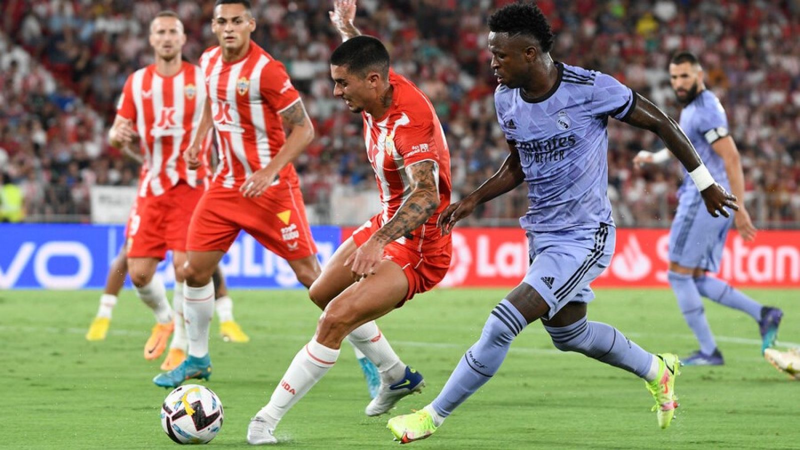 Almería-Real Madrid, resumen 1ª jornada de Liga