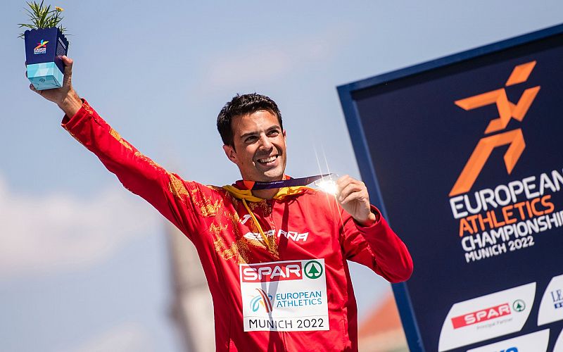Miguel Ángel López se proclama campeón de Europa tras una gran exhibición en marcha