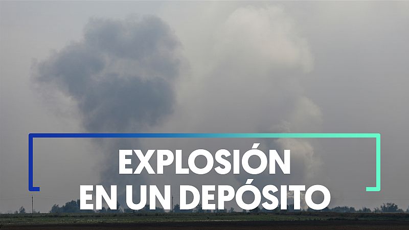Rusia reconoce que la explosión de un depósito de armas en Crimea es un acto de sabotaje