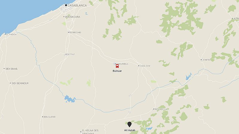 Más de 15 muertos y al menos 37 heridos en un accidente de autobús en Marruecos