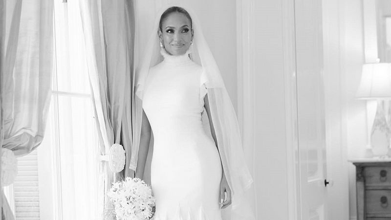 Jennifer López y sus 3 vestidos de novia: Sensual, romántico o vintage, ¿cuál te gusta más?