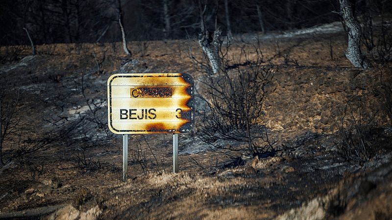 Estabilizado el incendio de Bejís siete días después y tras quemar casi 20.000 hectáreas