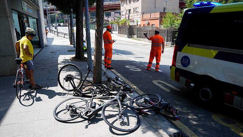 Prisión provisional sin fianza para el presunto autor del atropello a ocho ciclistas en Barcelona