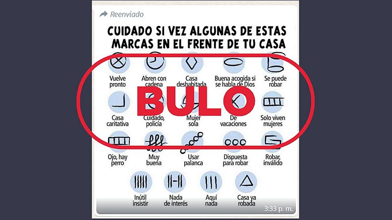 Los ladrones no usan estos códigos en la puerta de tu casa para robar