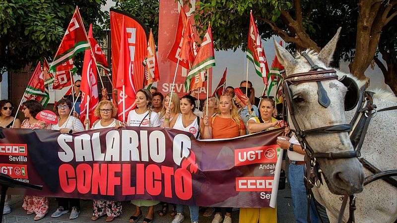 Los sindicatos advierten de protestas en septiembre si la CEOE no accede a subir los salarios