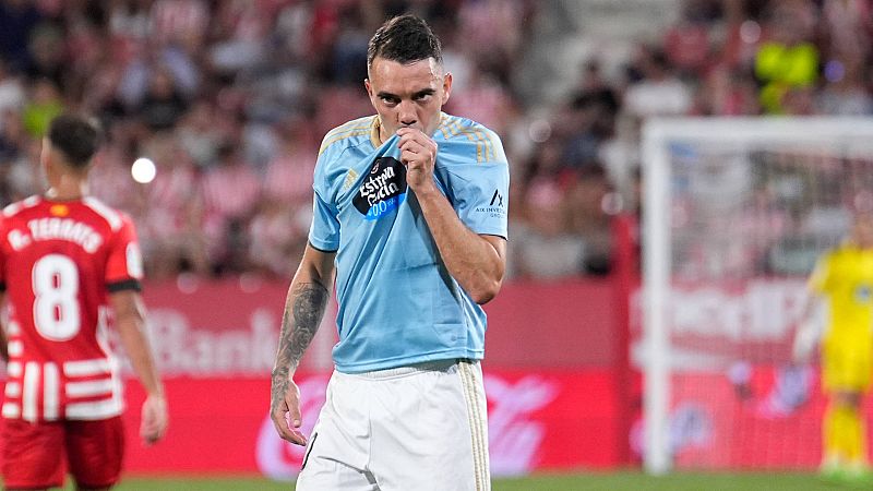 Aspas no falla en Girona y da al Celta su primera victoria