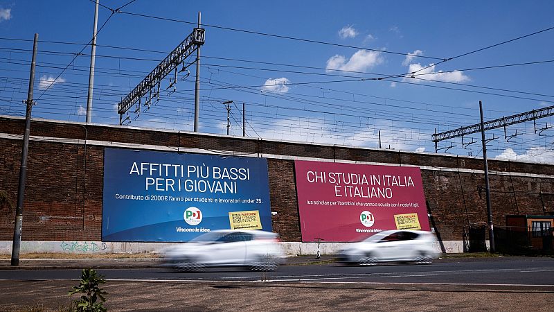 Italia arranca la campaña electoral con el bloque de derechas como favorito en las encuestas