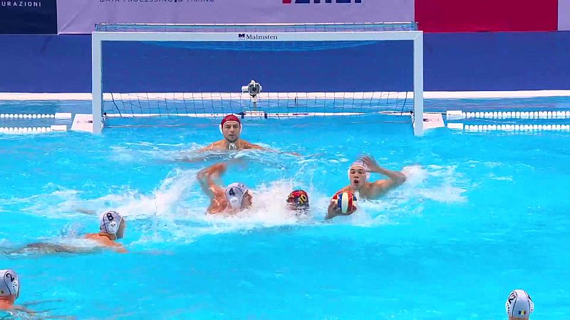 España inicia con victoria su camino en el Europeo de waterpolo