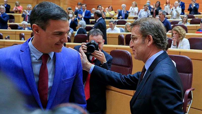 Sánchez confrontará cara a cara con Feijóo en el Senado su plan de ahorro energético