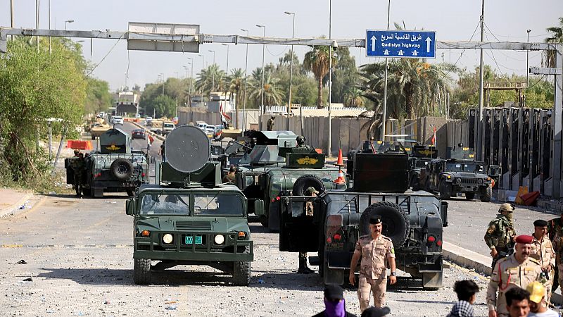 Bagdad recupera la calma tras dos días de protestas con más de 30 muertos por la renuncia de Al Sadr