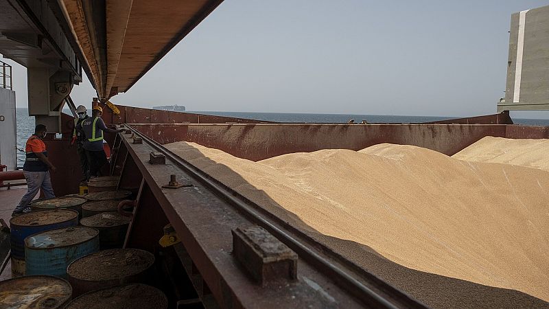 Llega a Yibuti el primer barco del Programa Mundial de Alimentos con trigo ucraniano para el Cuerno de África
