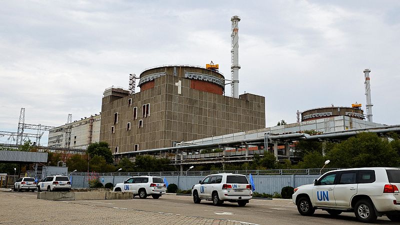 La misión del OIEA termina su primera inspección en la planta nuclear de Zaporiyia entre combates