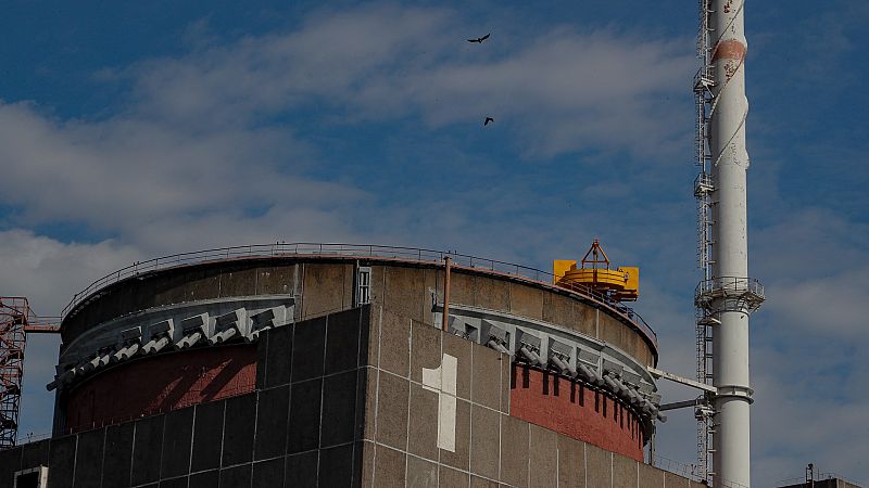 El OIEA, "satisfecho" con su visita a Zaporiyia, pero avisa: "Hay un peligro enorme en la central por los combates"